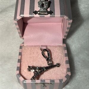 Juicy Couture Silver Eiffel Tower Charm